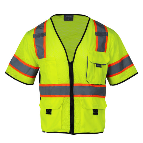 10 pocket class 3 safety vest