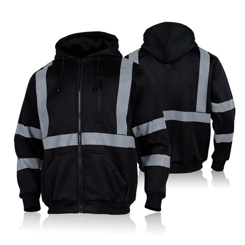 hi vis class 3 safety sweatshirt