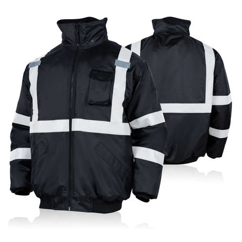 high quality men's work safety jacket