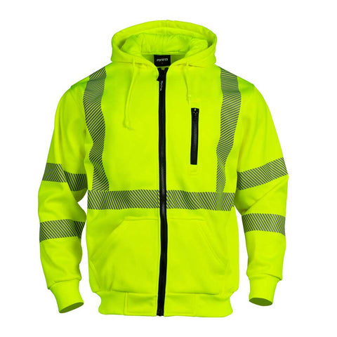 hi vis hoodie reflective tape,zipper,pocket