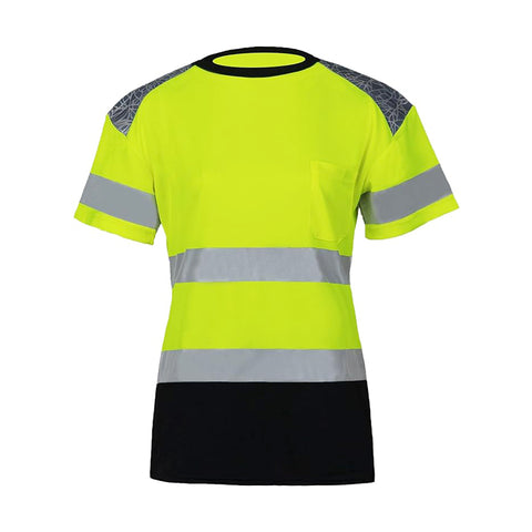 hi vis summer safety shirt for women