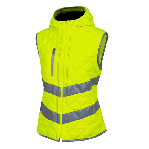 women winter safety vest two reflective tape