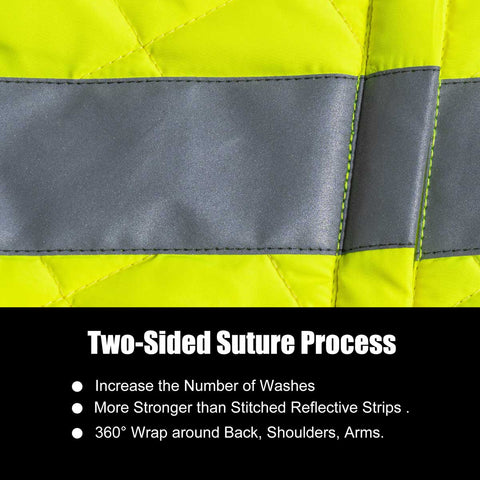 women safety vest reflective tape technology