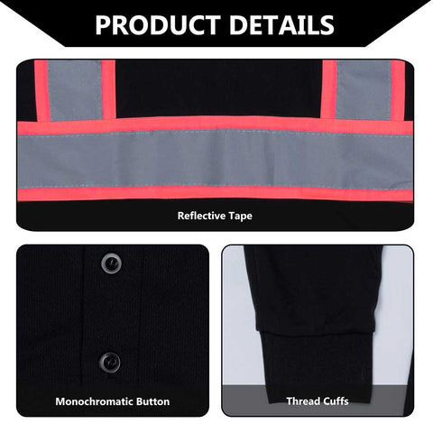 BREATHABLE WOMEN hi vis POLO SHIRTS