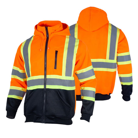 men's high quality work safety sweatshirt