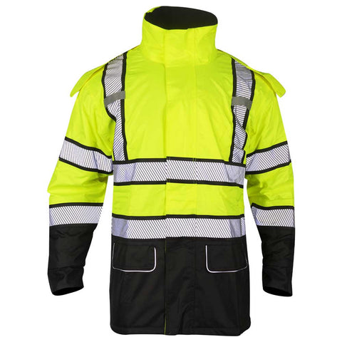 class_3_high visibility rain jacket​