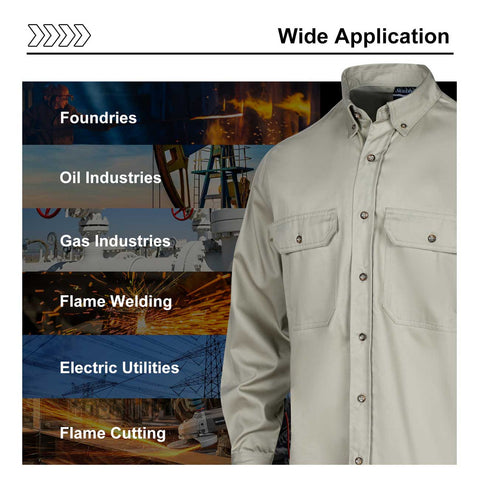 construction work clothing fr shirt