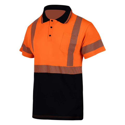 orange hi vis polo shirts