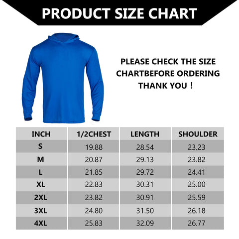 hi vis long sleeve shirt size chart