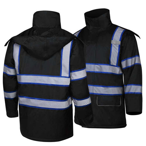 hi vis rain winter jackets