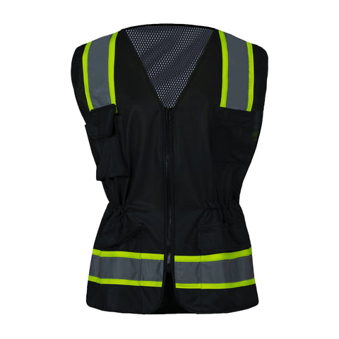 black women's hi vis vest